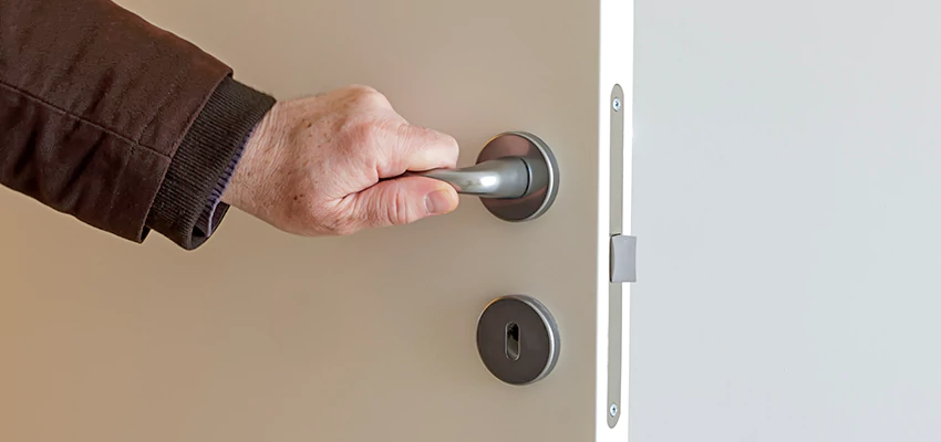 Restroom Locks Privacy Bolt Installation in Cutler, California